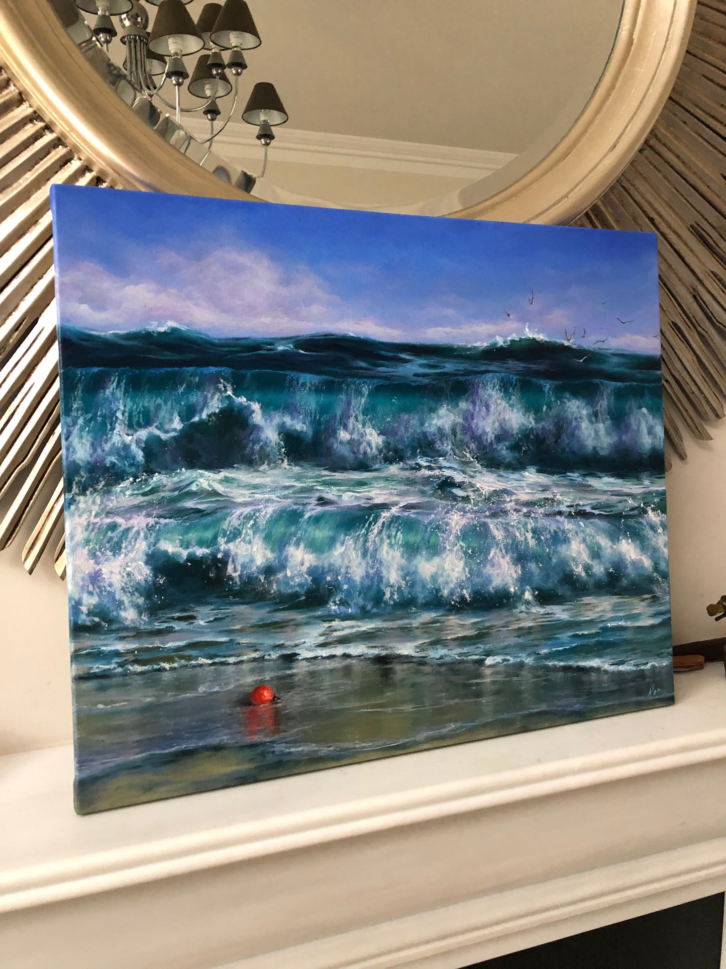 seascape oil painting