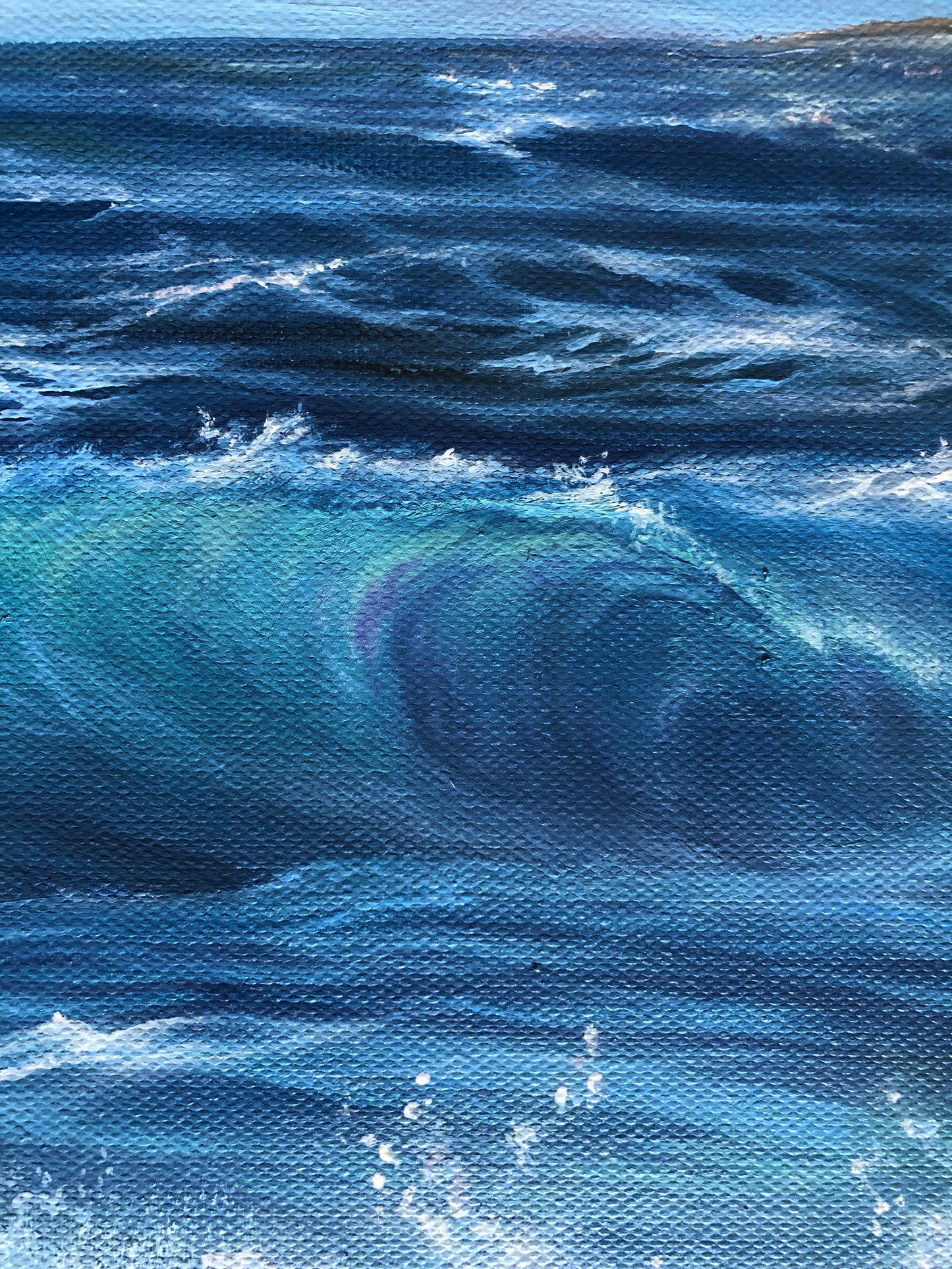 Secret Getaway, 61x76 cm, original oil painting