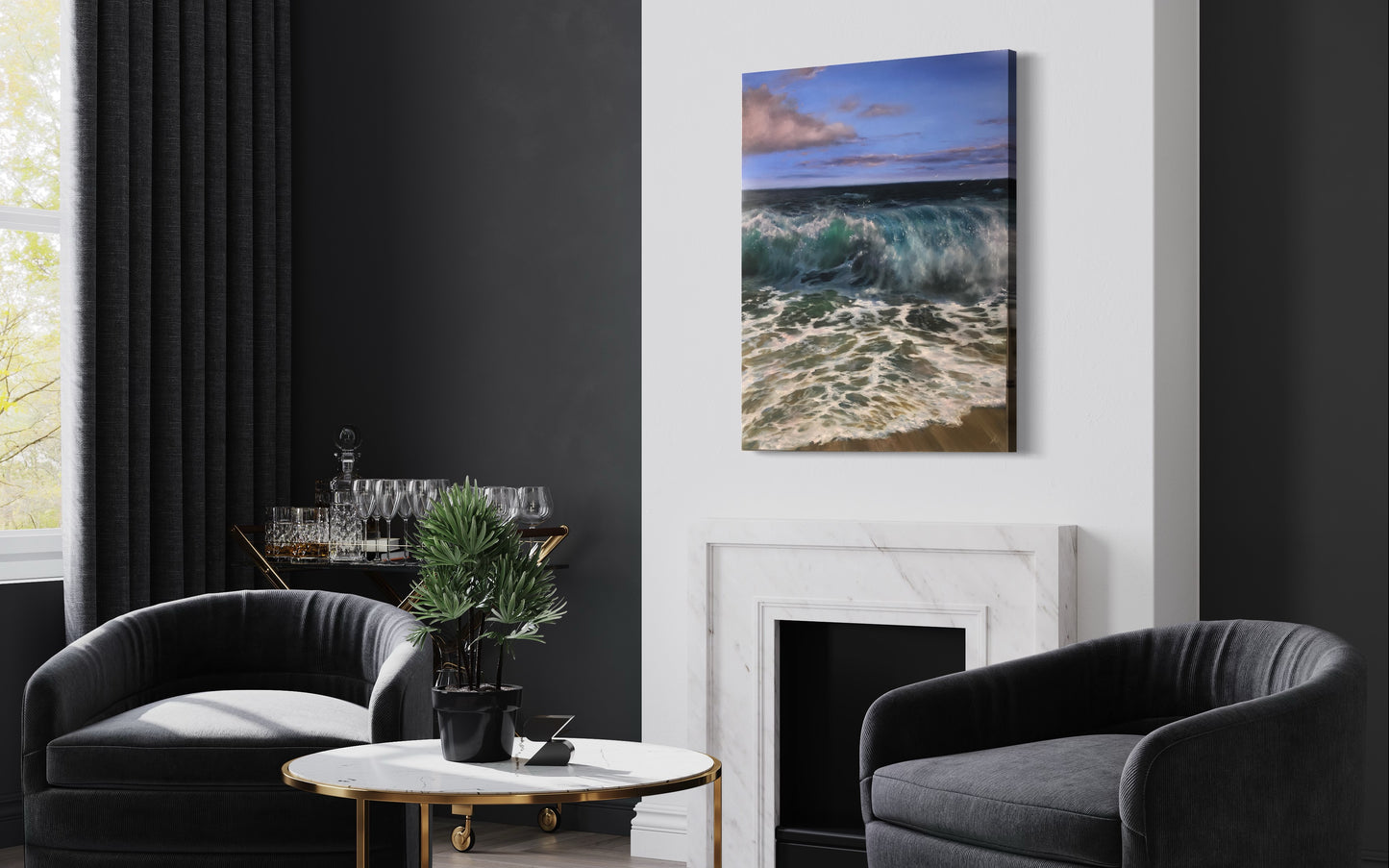 Tender Afternoon, original oil painting