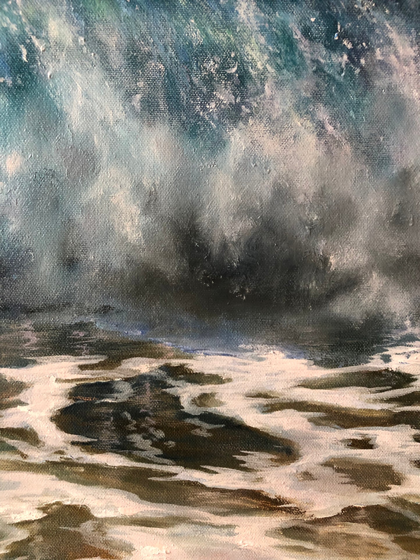 Tender Afternoon, original oil painting
