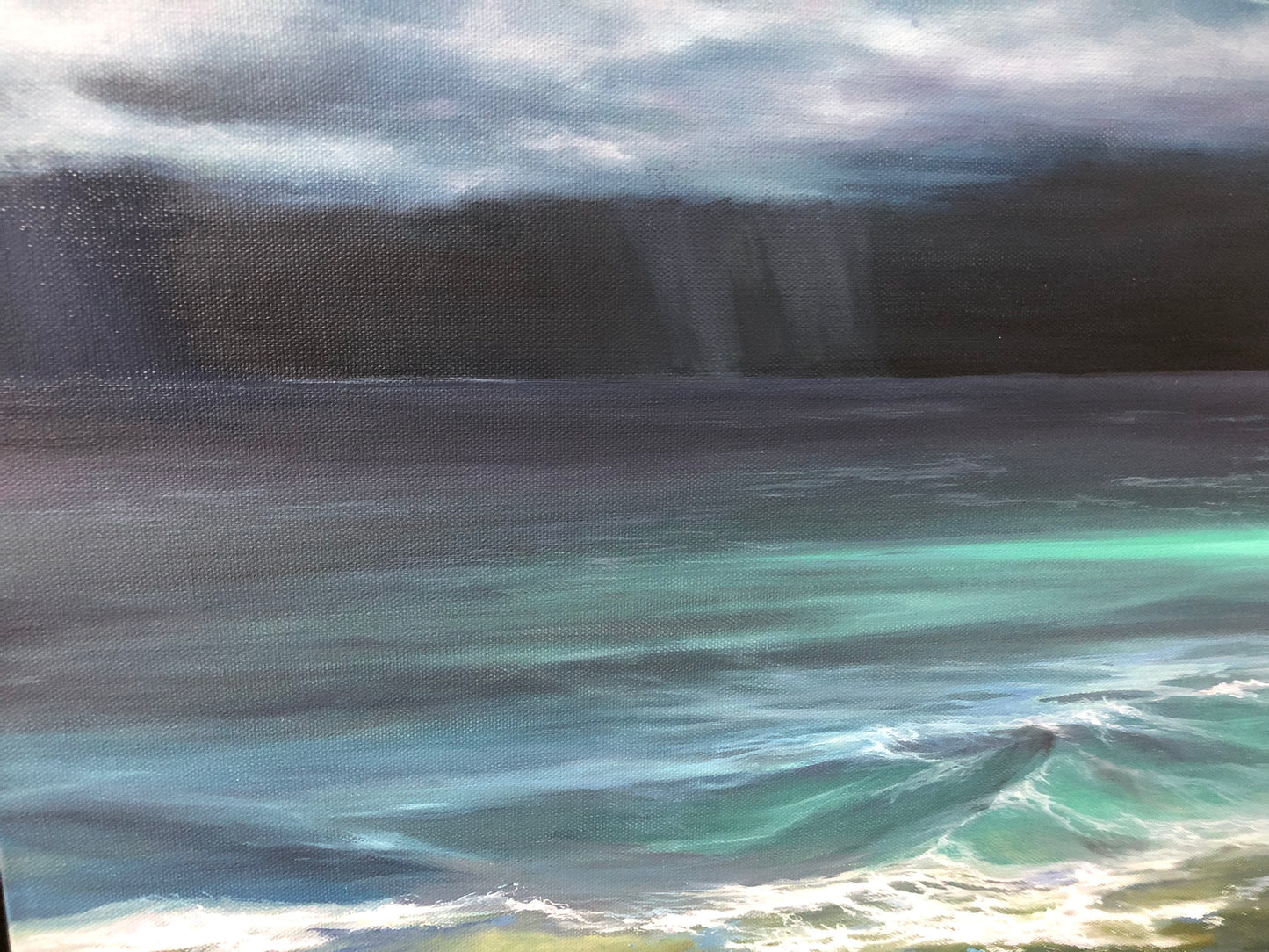 Storm is Coming, original oil painting