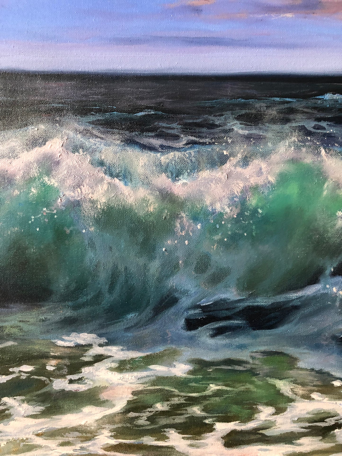 Tender Afternoon, original oil painting