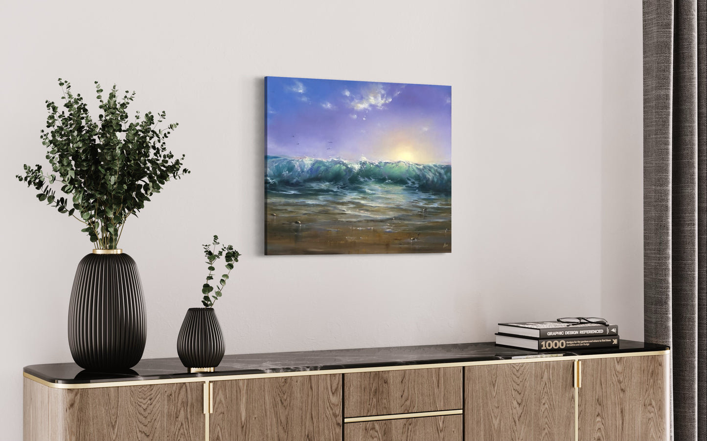 original coastal oil painting for sale UK
