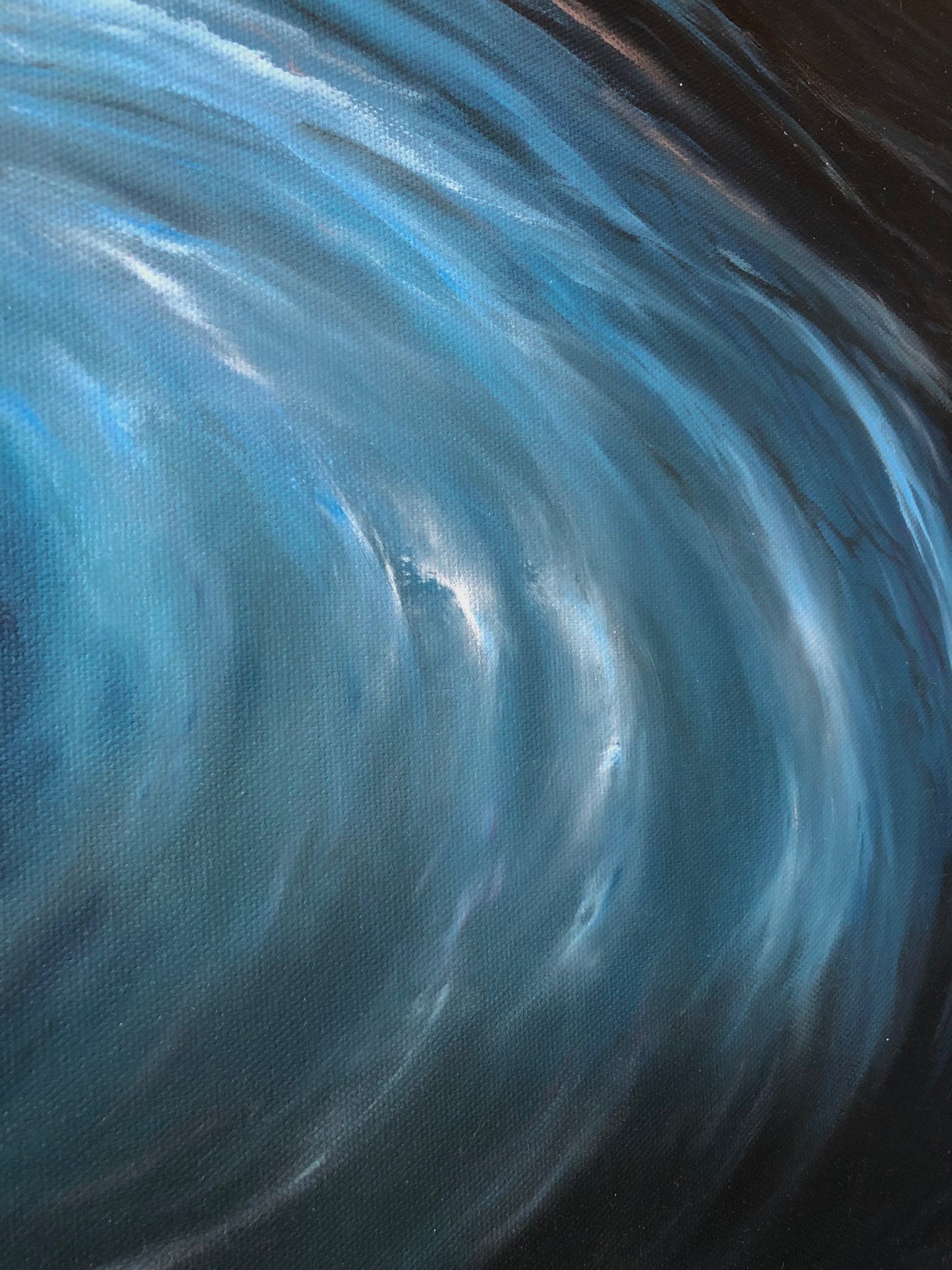 Hypnosis of the Ocean, 76x102 cm, original oil painting
