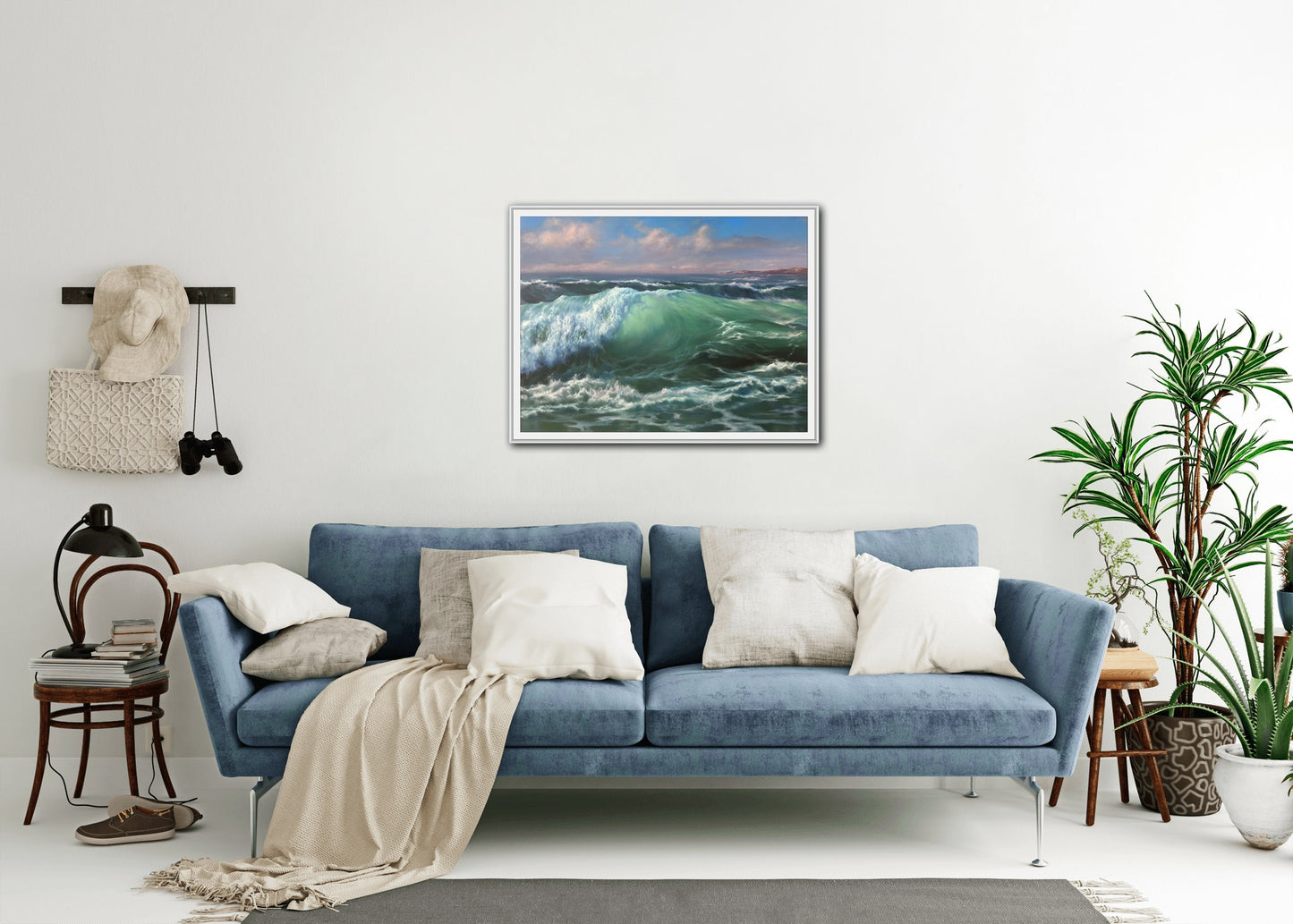 Born in Haze, original oil painting