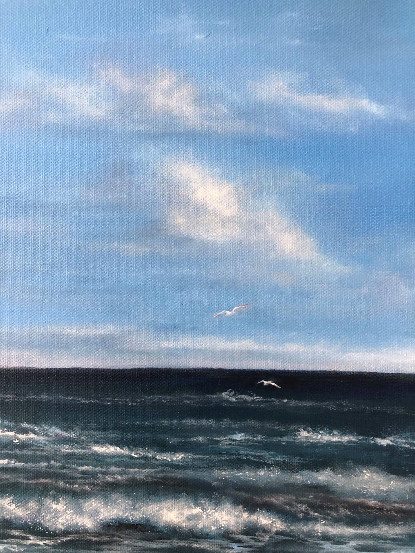 Hidden Bay, original oil painting