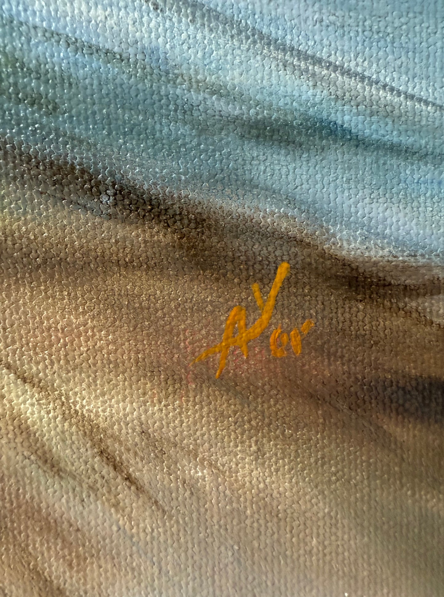 Gentle Sea, 50x60 cm, original oil painting