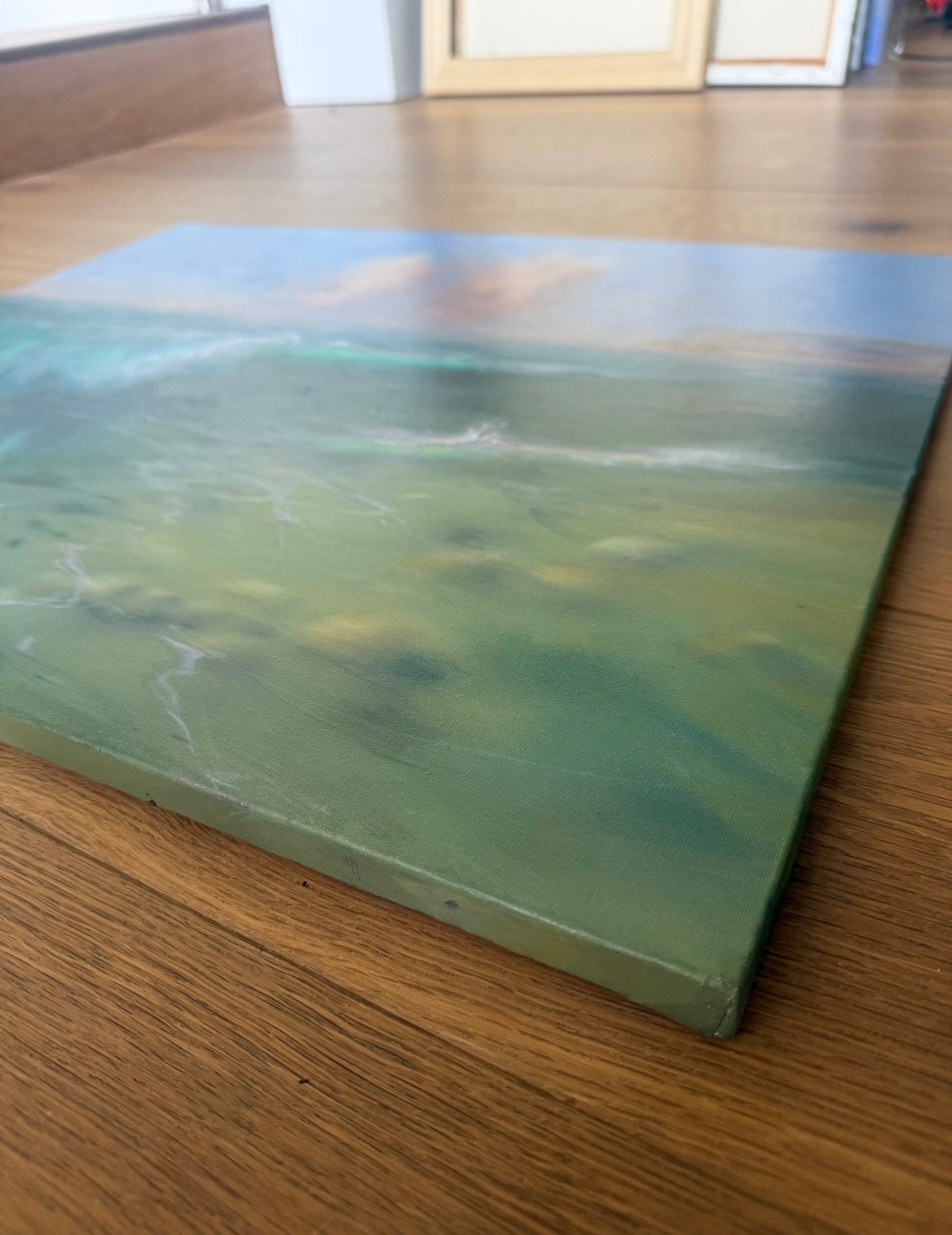 Summer, 50x60 cm, original oil painting