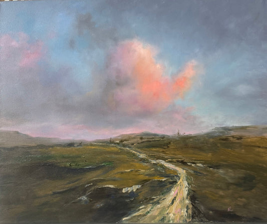 Distant Dreams, 51x61 cm, original oil painting