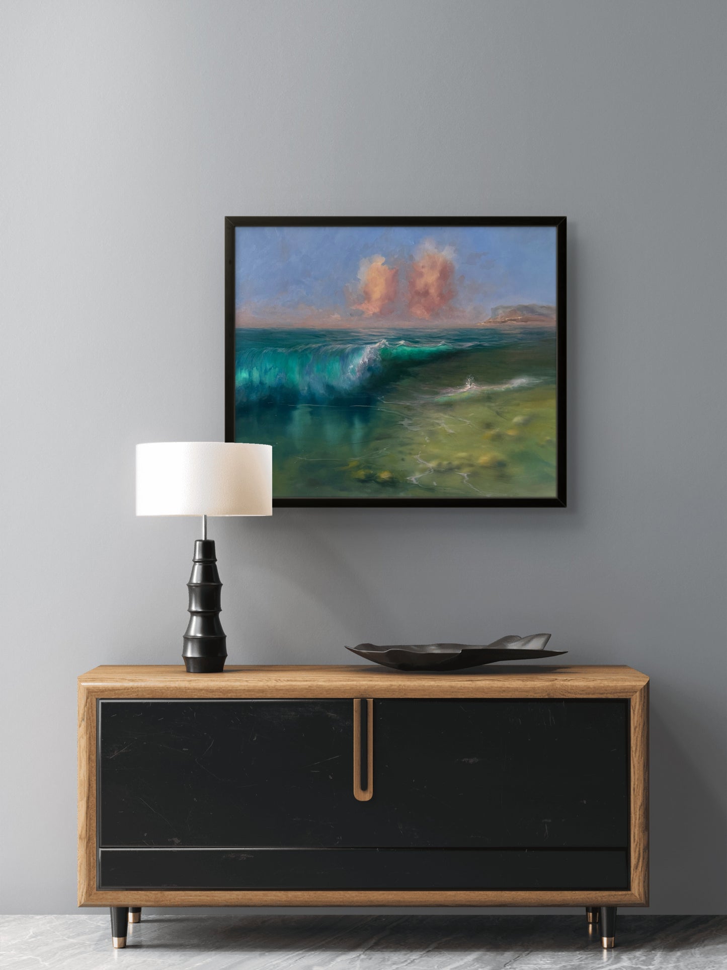 Summer, 50x60 cm, original oil painting