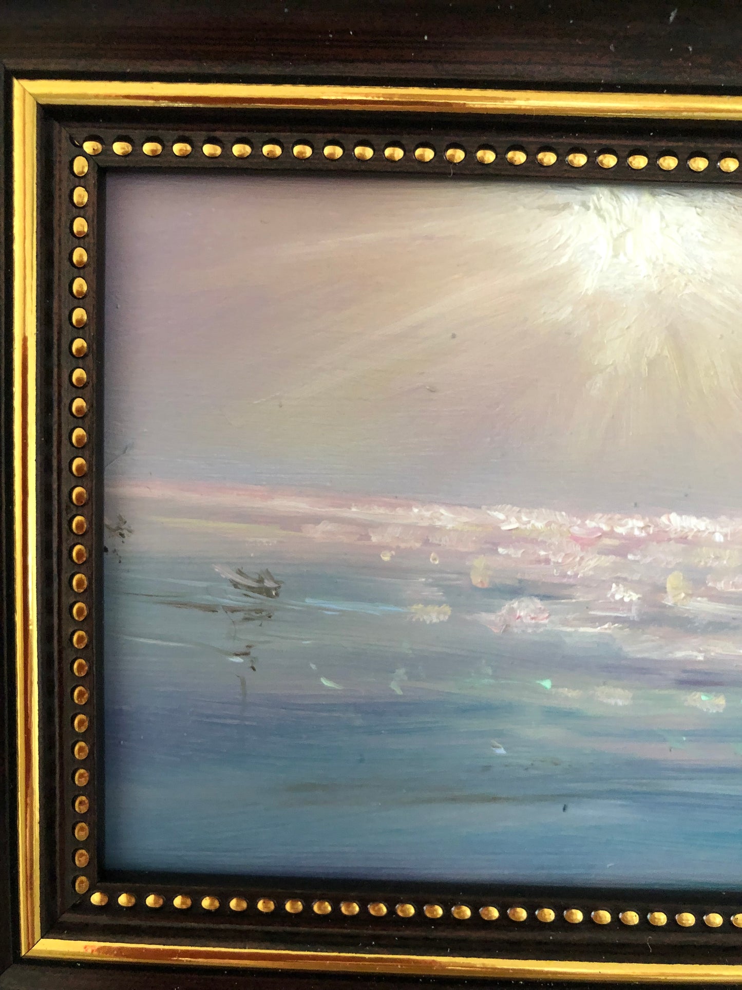 Glorious Morning, original seascape oil painting