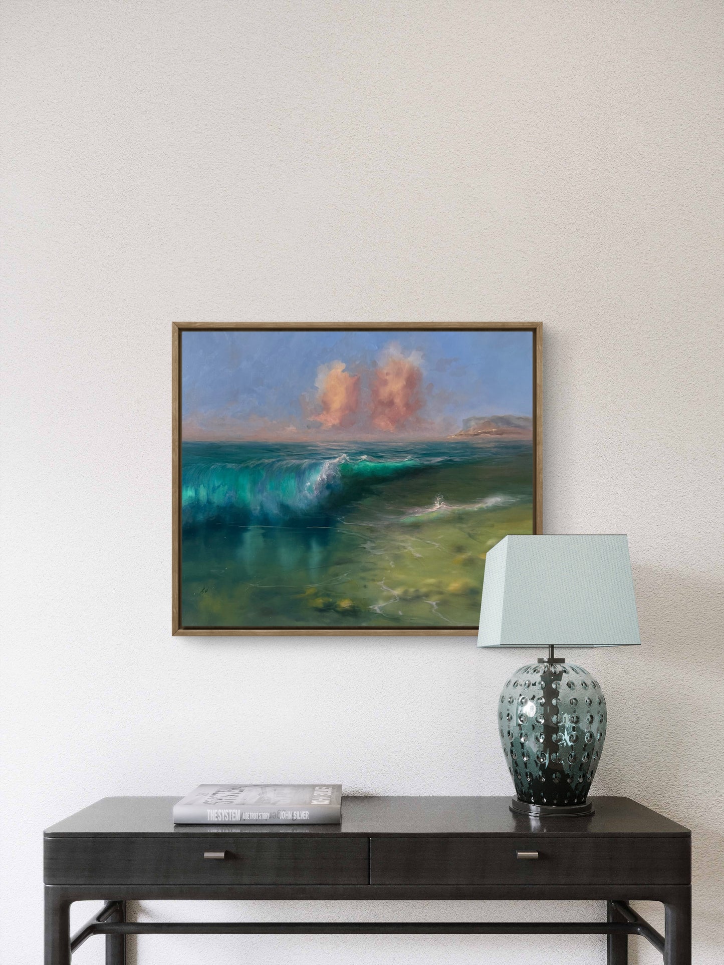 Summer, 50x60 cm, original oil painting