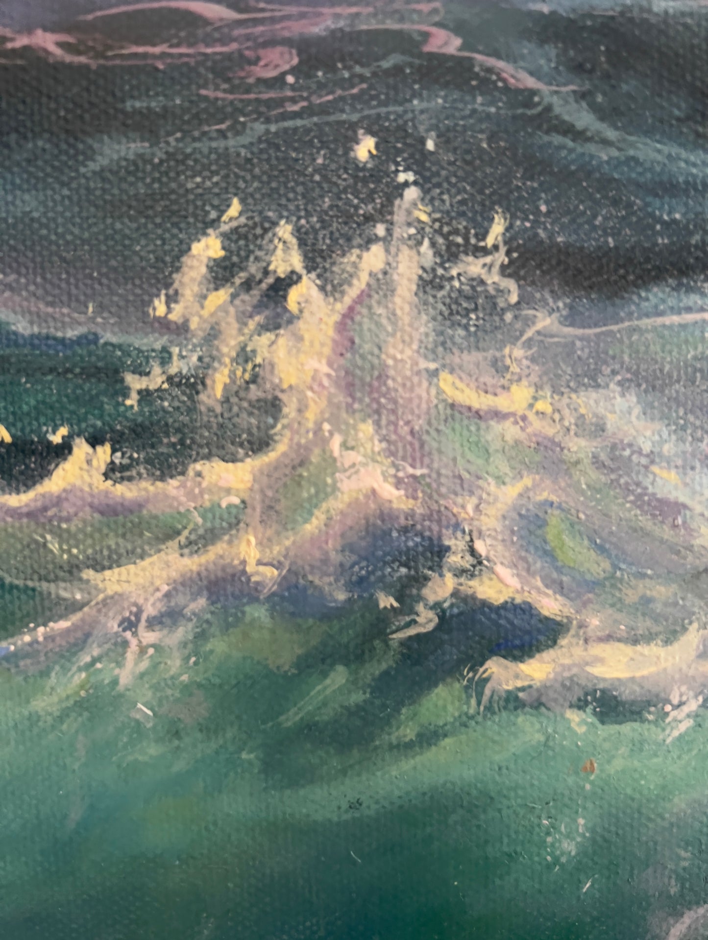 An Ocean’s Blessing, original oil painting