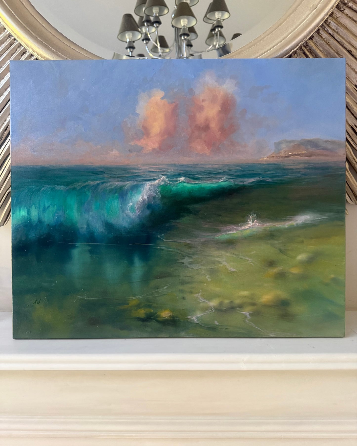 Summer, 50x60 cm, original oil painting