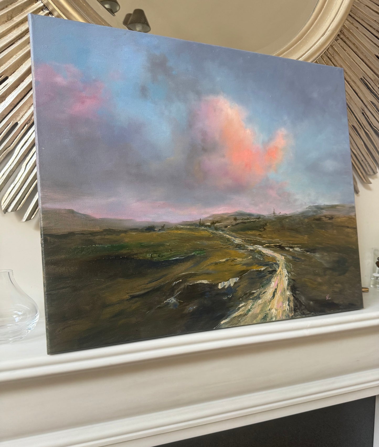 Distant Dreams, 51x61 cm, original oil painting