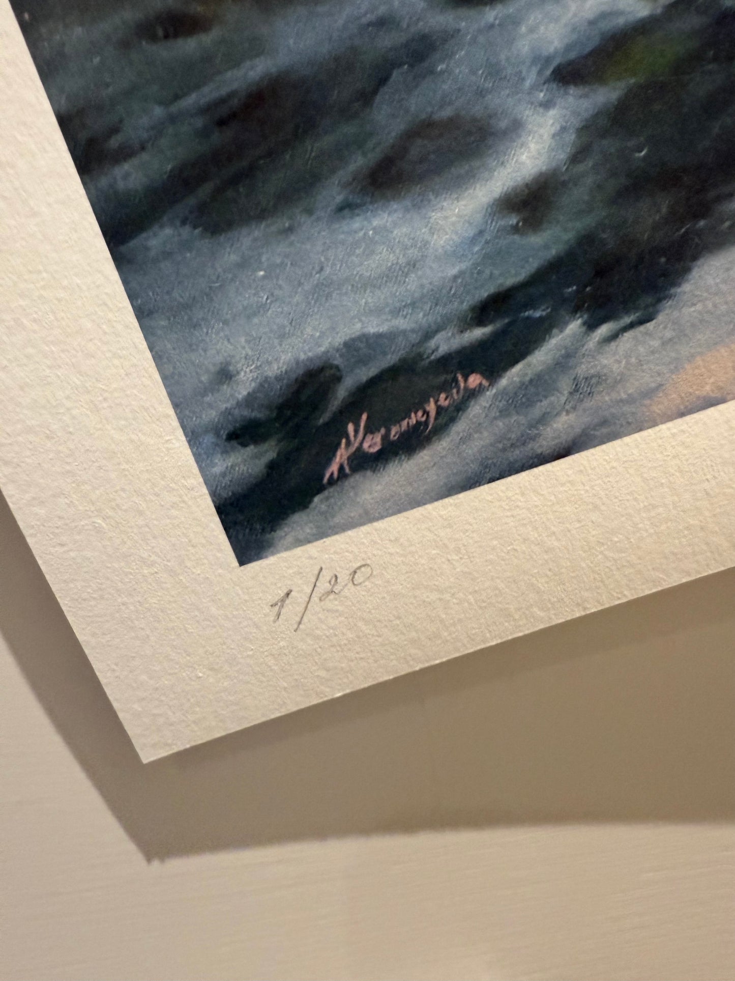 Limited edition fine art print 40x30cm - Afternoon Surf