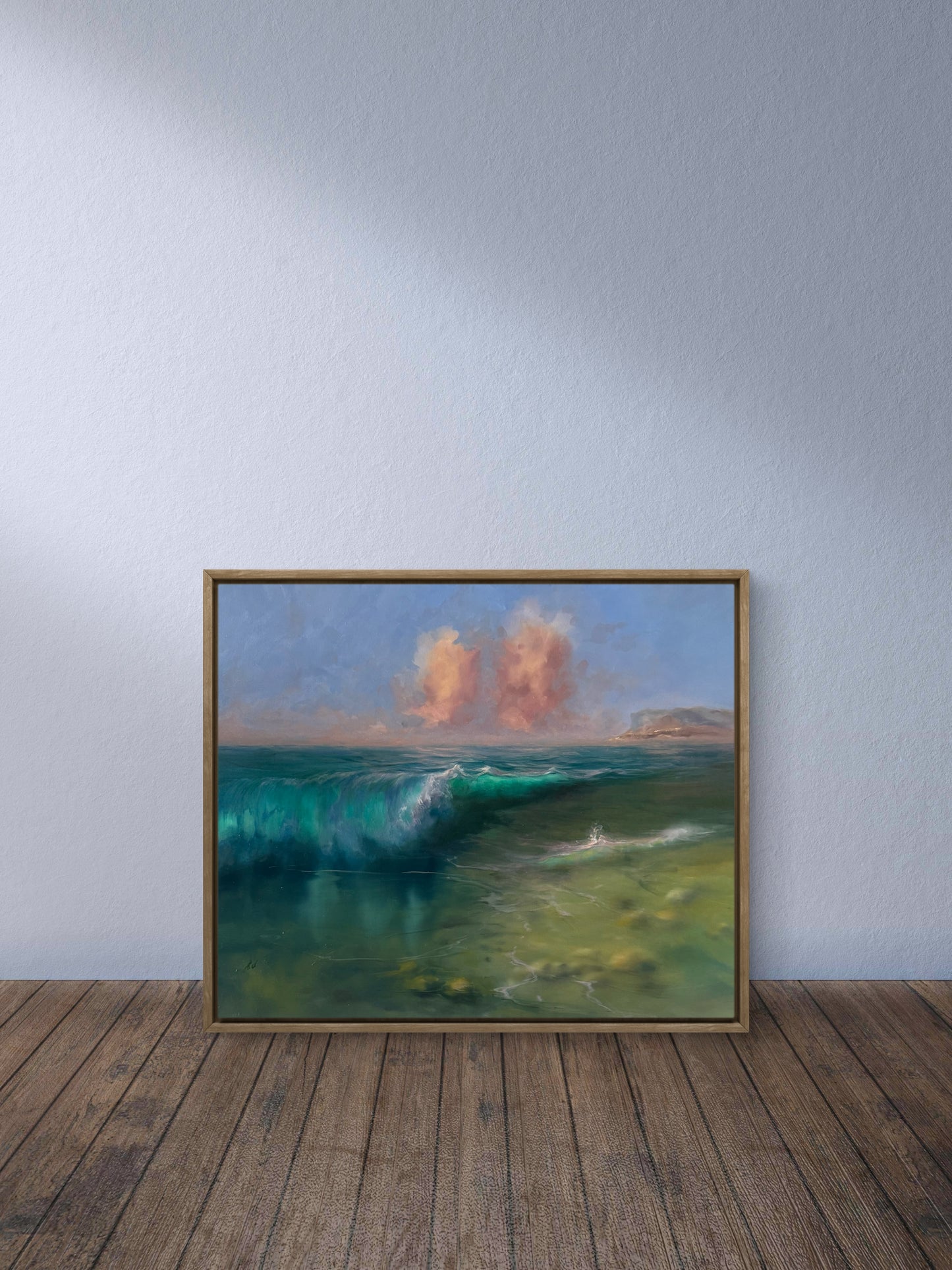 Summer, 50x60 cm, original oil painting
