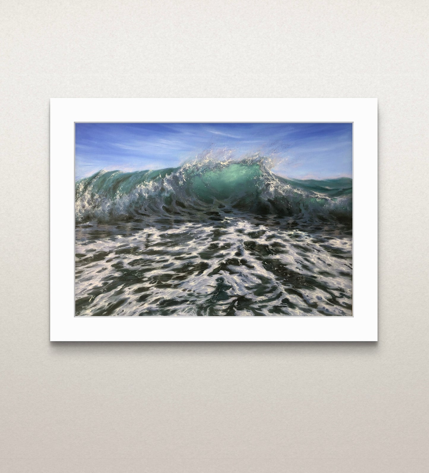 Limited edition fine art print 40x30cm - Boisterous Tide