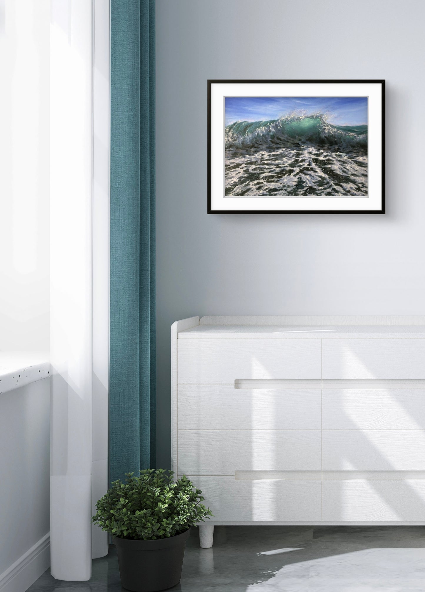 Limited edition fine art print 40x30cm - Boisterous Tide