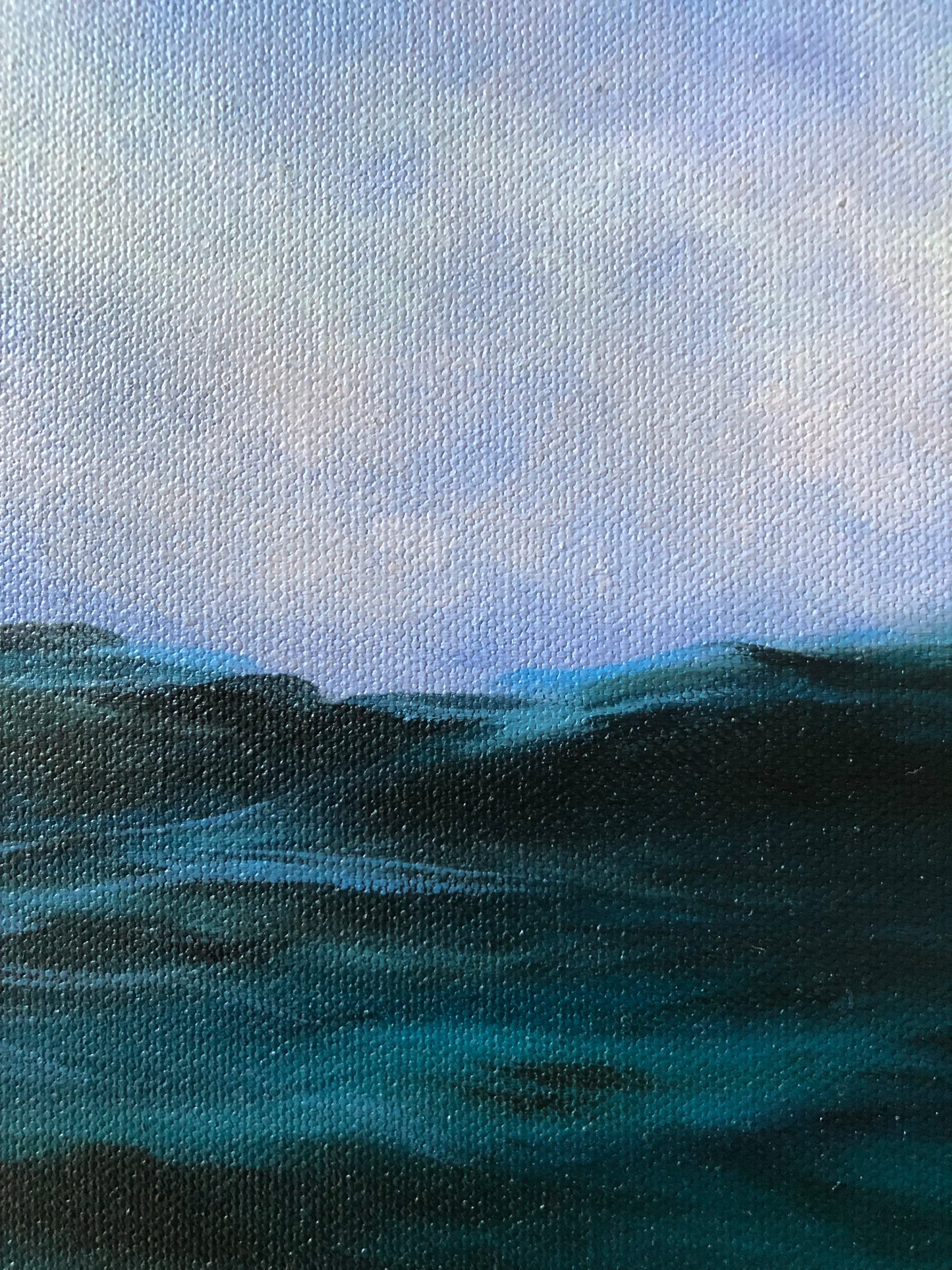 Ocean's Spell, original oil painting