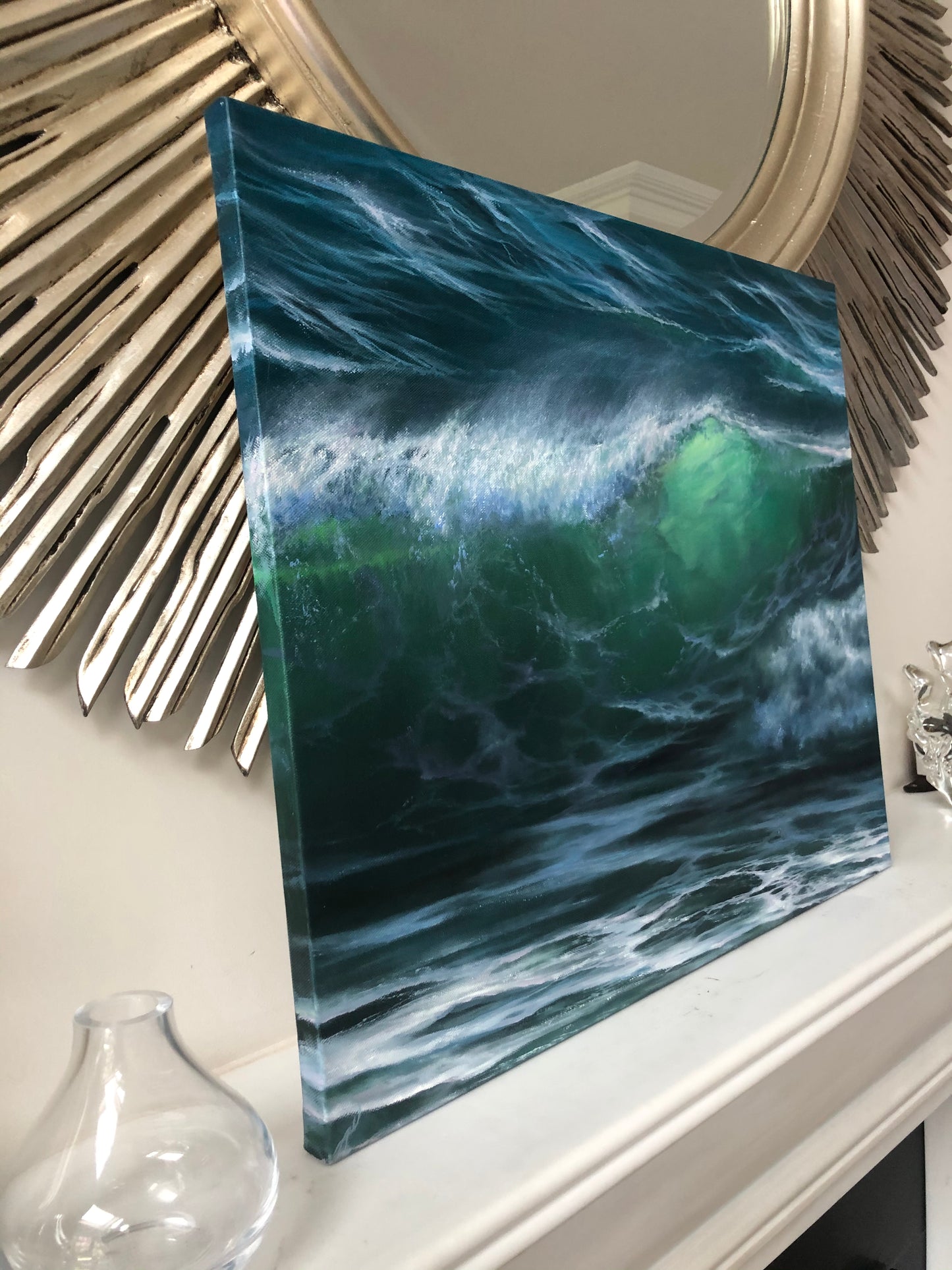 stormy sea oil painting for sale