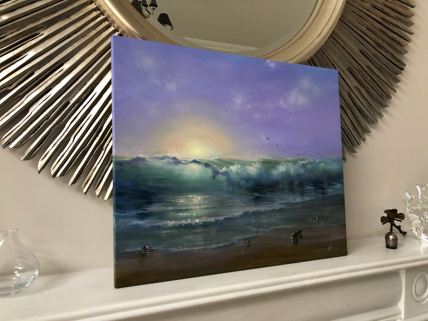 ocean oil painting